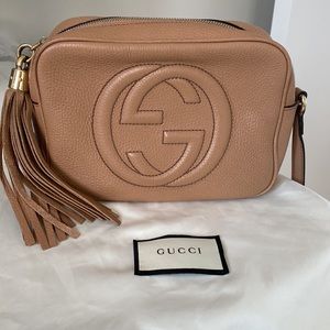 GUCCI Soho Small Leather Disco Bag